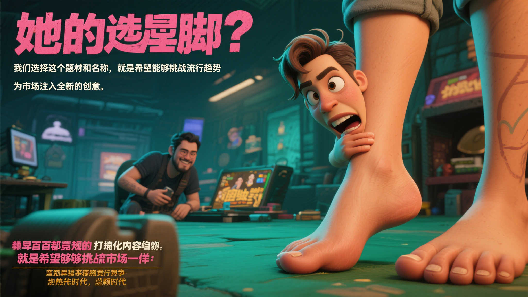 角色扮演新作《她的烦脚》定于7月25日上市