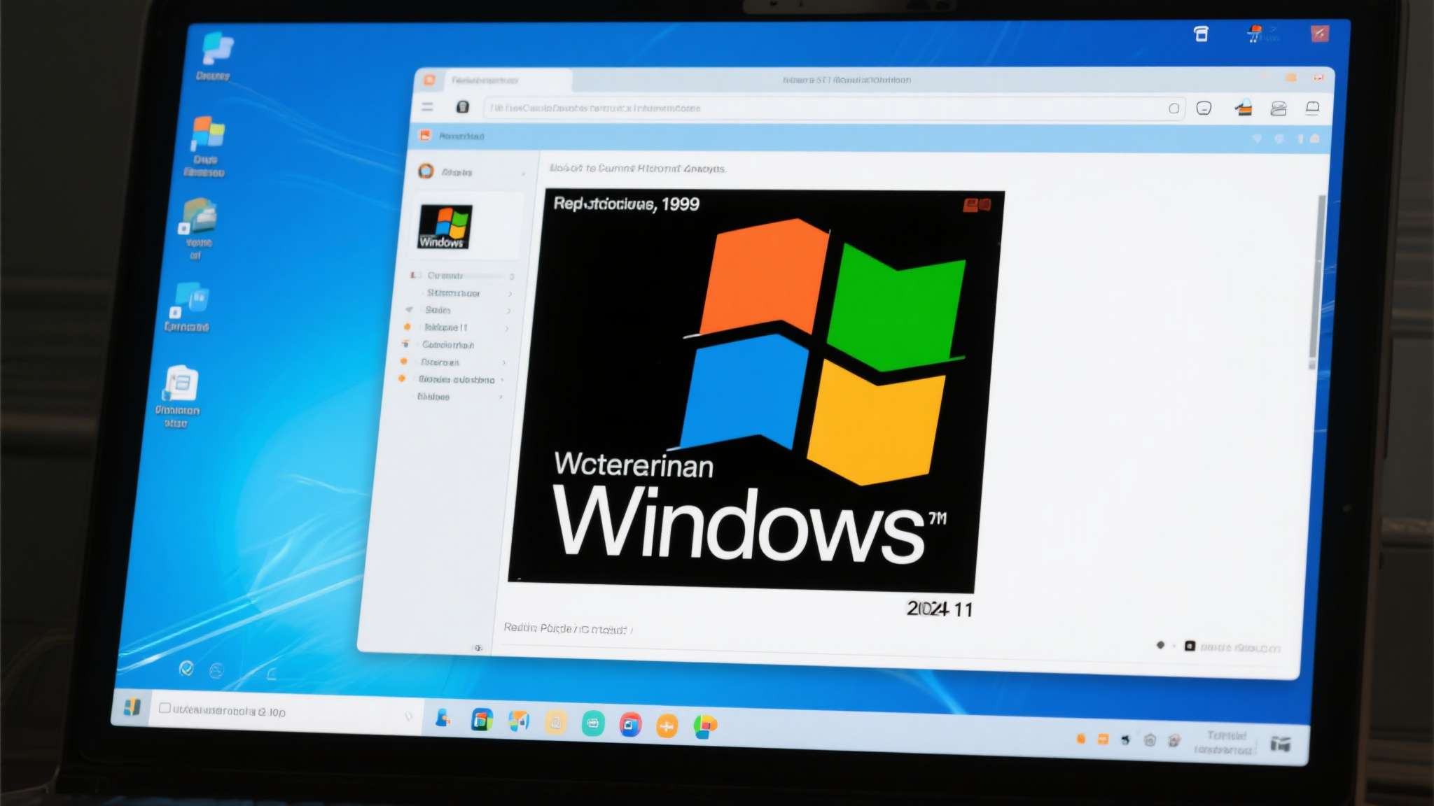 将一款发布于1999年的软件运行在2024年的Windows 11系统上，听起来