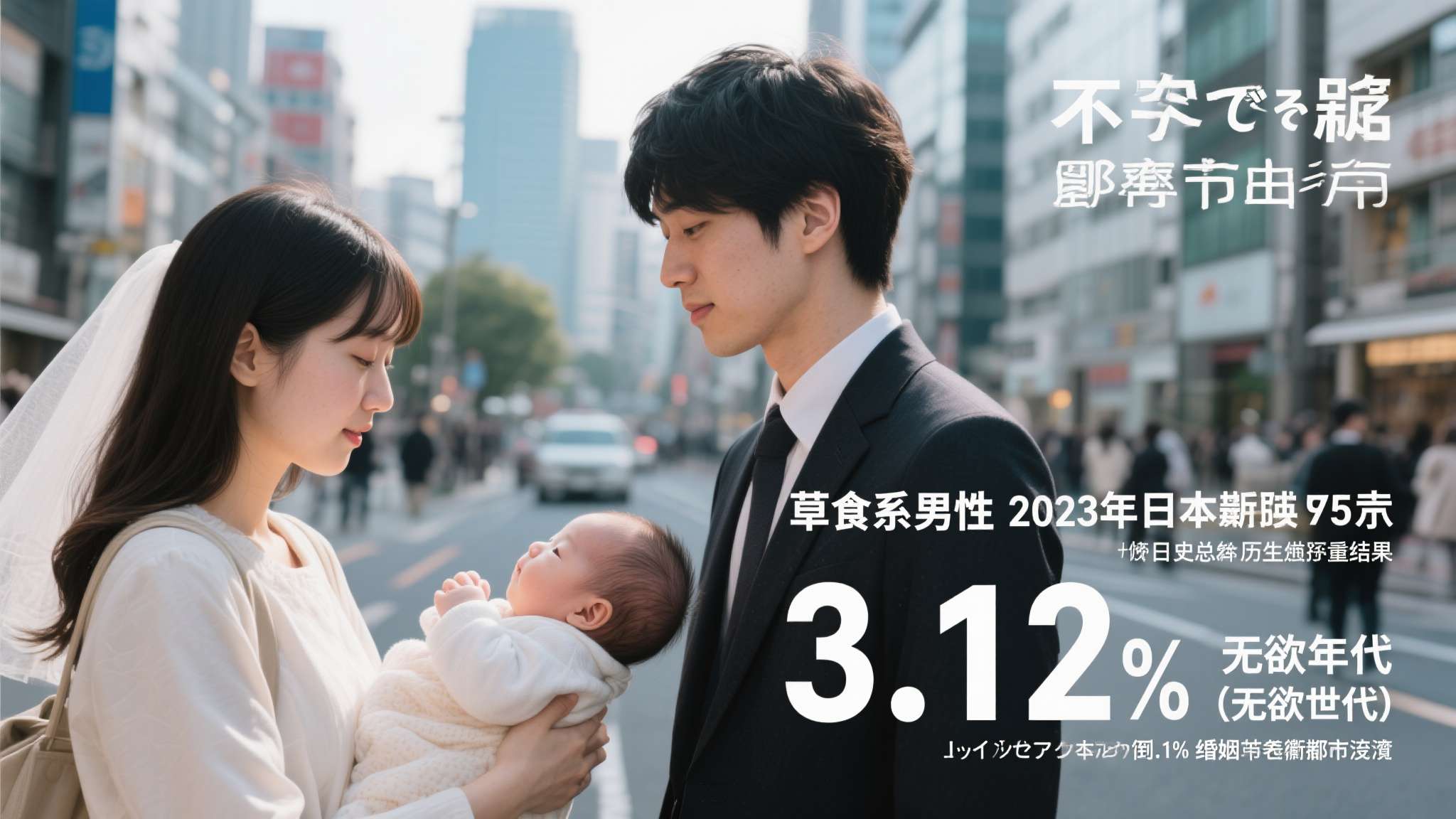 数据从不说谎。2023年，日本新生儿数量跌破75万，创下历史最低纪录。与此同时，